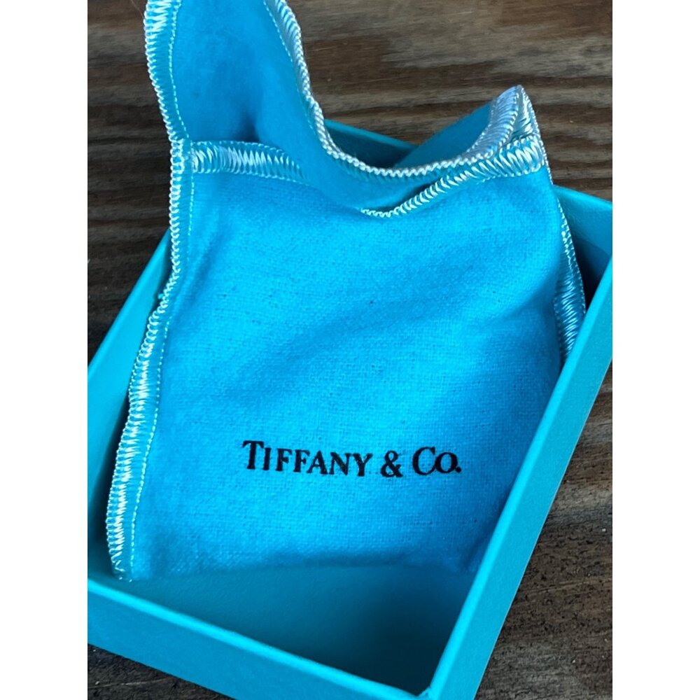 Tiffany & Co Sterling Silver Powder Compact Mirror Monogrammed w/ Box & Pouch - Picture 2 of 16